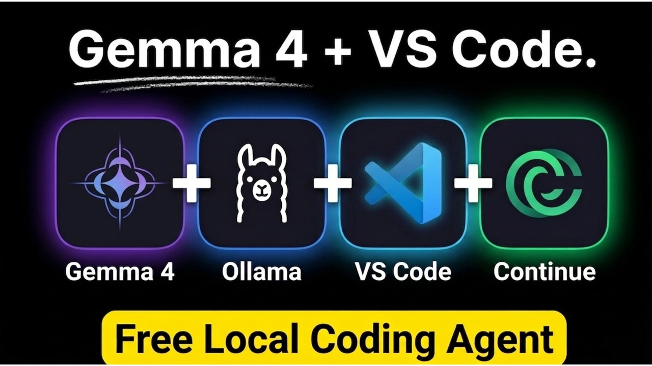 The ultimate local AI coding setup: VS Code + Continue + Gemma 4 (no ...