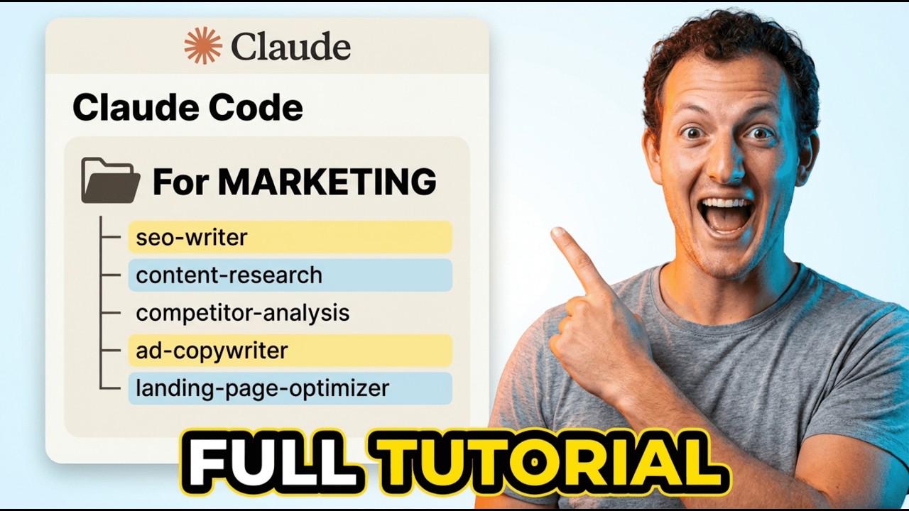 How to build an AI marketing team with Claude Code (no coding needed ...